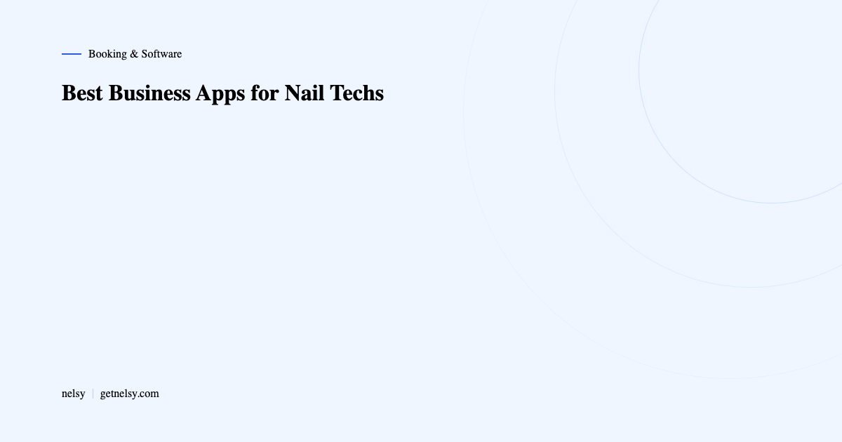 Best business apps for nail techs